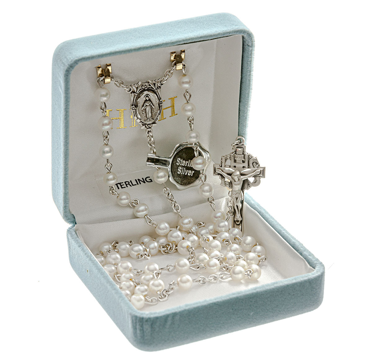Genuine Cultured Pearl Rosary