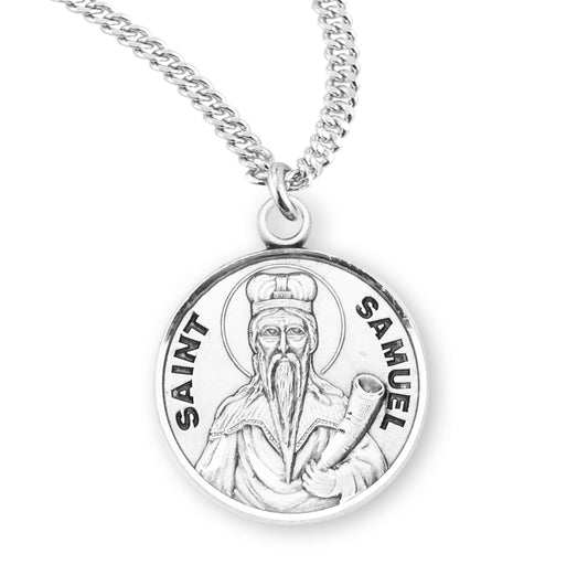 Patron Saint Thomas the Apostle Round Sterling Silver Medal