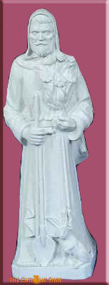Saint Fiacre Statue
