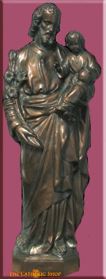 Saint Joseph And Child Statue