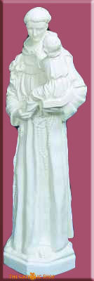 Saint Anthony And Child Statue