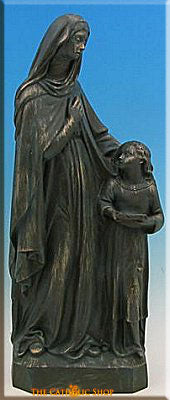 Saint Anne Outdoor Garden Statue 24"