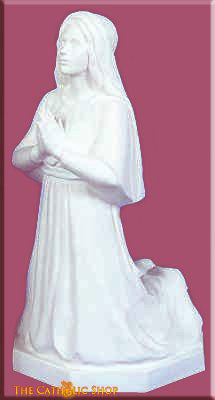Saint Bernadette Outdoor Garden Statue 16"