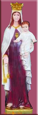 Our Lady Of Mount Carmel Statue
