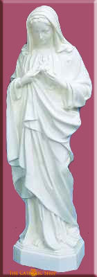Immaculate Heart Of Mary Statue