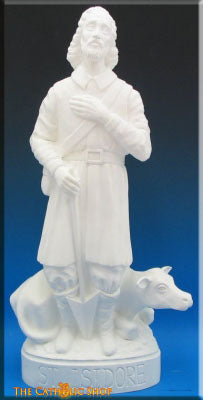 Saint Isidore the Farmer Statue