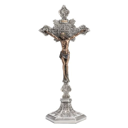 St Benedict Crucifix for Wall or Table