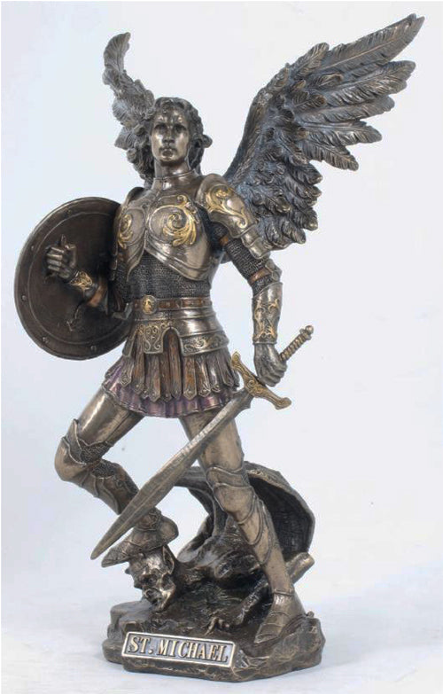 St Michael the Archangel Statue 12.75"