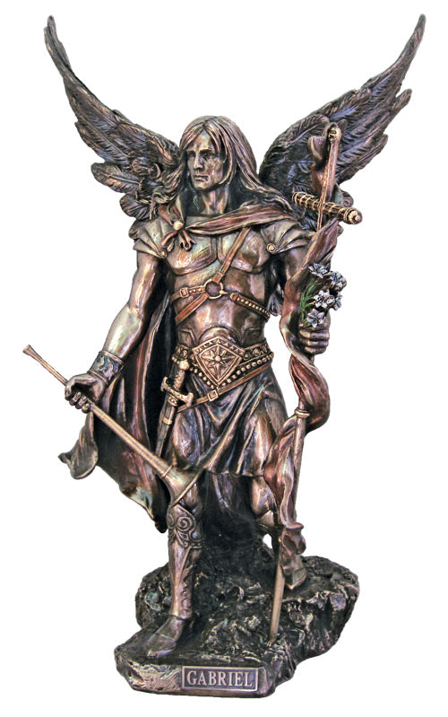 Archangel Gabriel Statue 13.75"