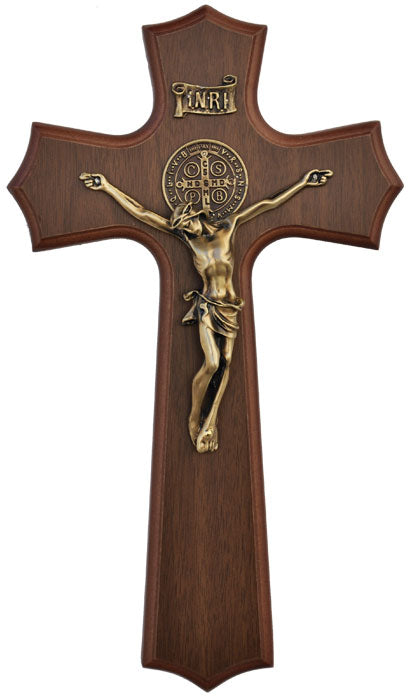 St Benedict Crucifix 10"