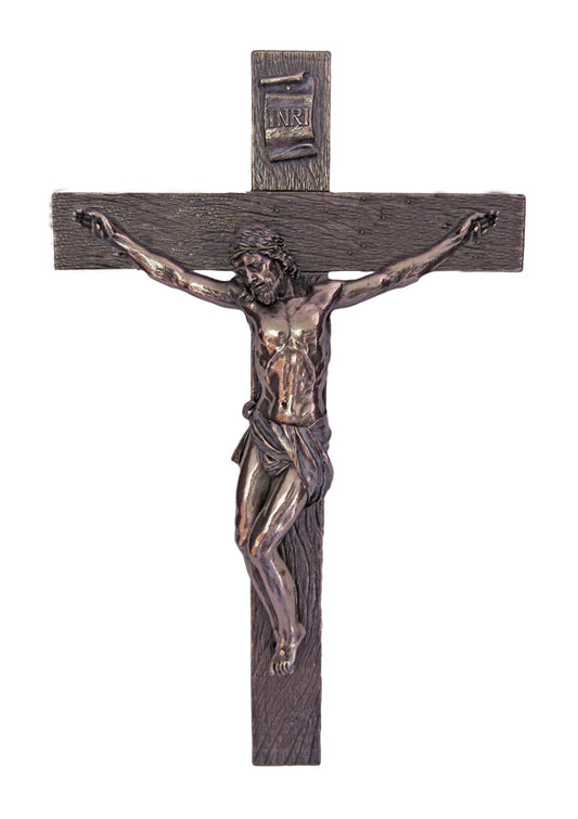 Veronese Crucifix Cold Cast Bronze 17"