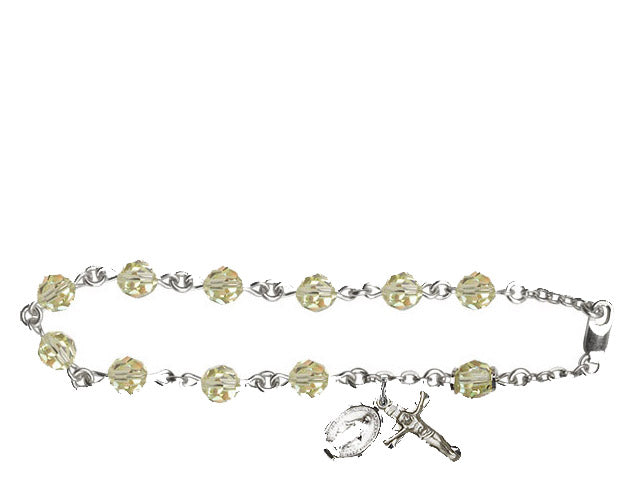 6mm Jnoquil Swarovski, Austrian Tin Cut Aurora Bo