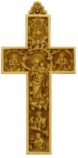 True Church Byzantine Cross 6.5"